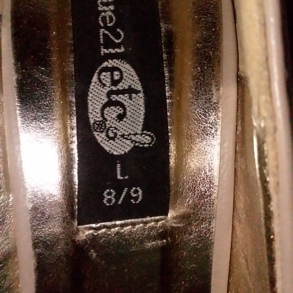 RUE21 Beige Studded High Heels $35 OBO - Picture 6 of 8